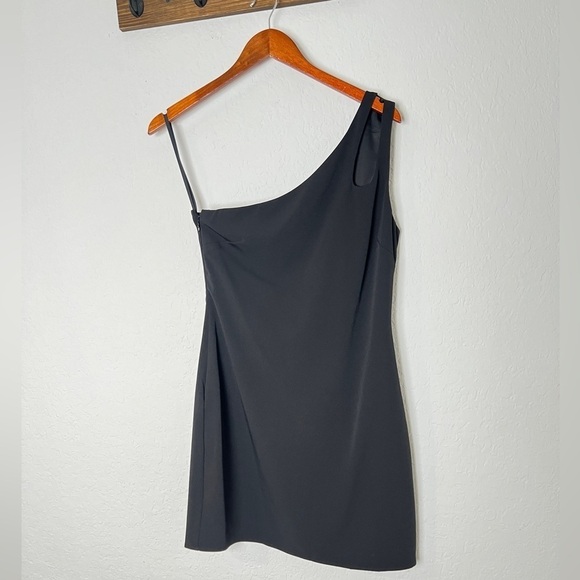 Lovers and Friends Racer Mini Dress in Black - Picture 2 of 9